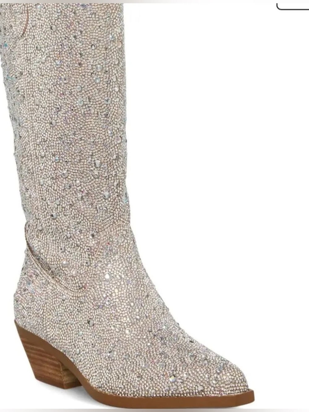 Betsey Johnson rhinestone Boots